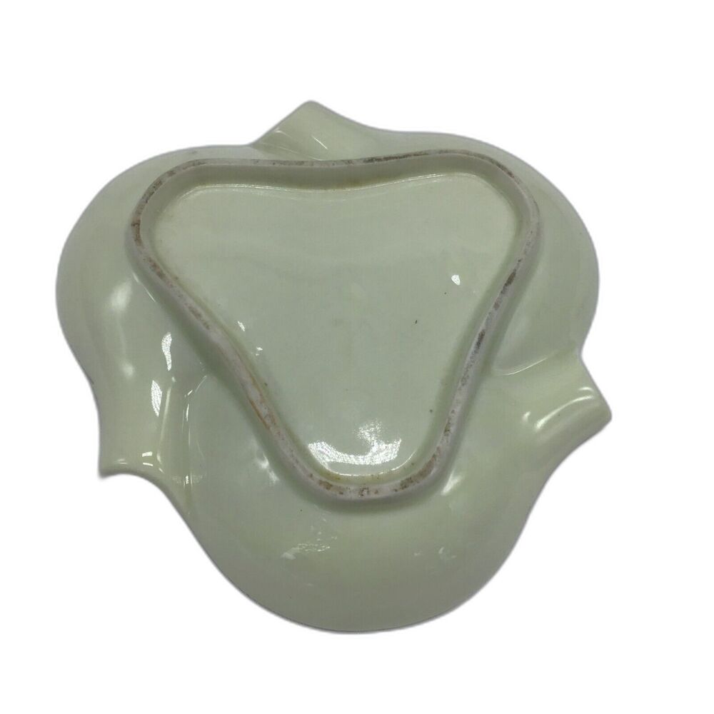 Vintage Ceramic Yellow Floral Ashtray Mid Century Modern Tobaccoana Smoking MCM - Picture 2 of 2